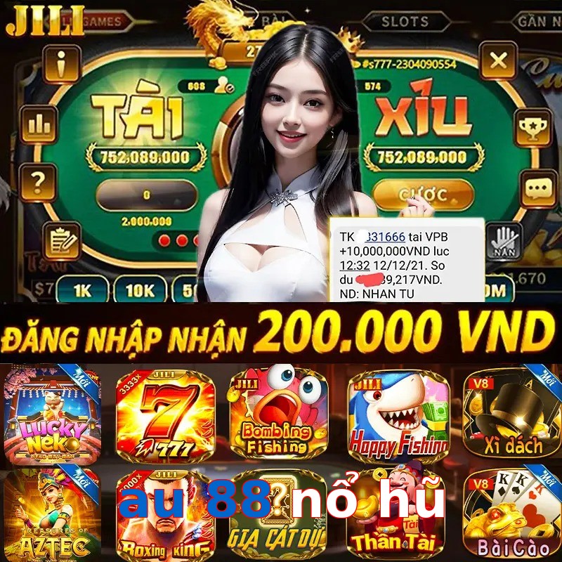 au 88 nổ hũ