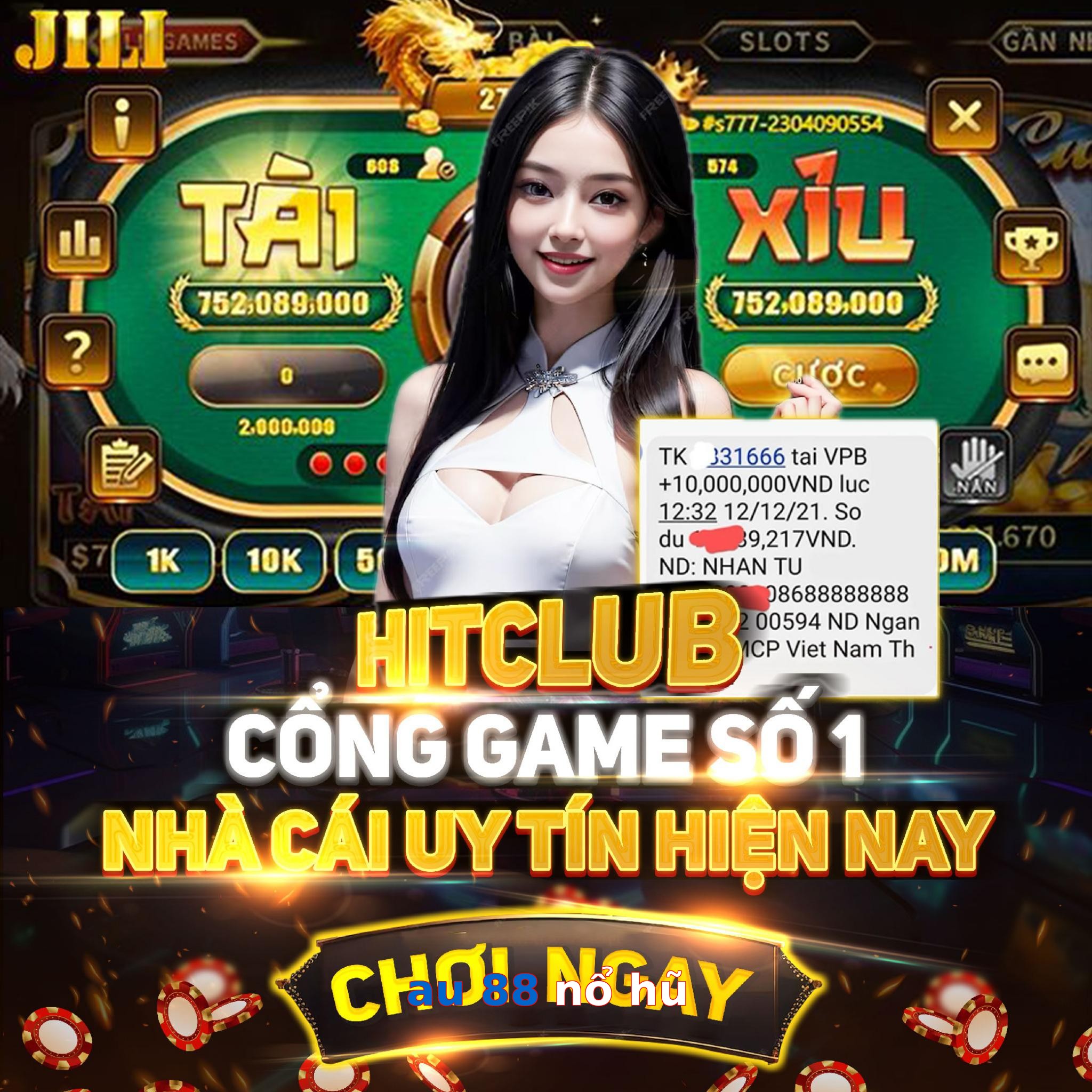 au 88 nổ hũ