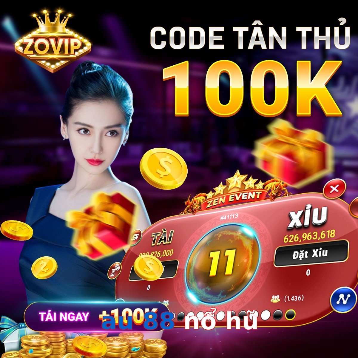 au 88 nổ hũ